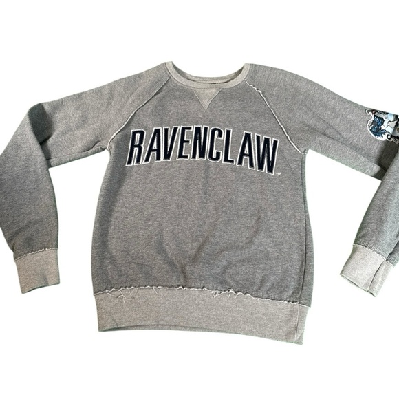 Harry Potter Ravenclaw Gray Sweatshirt Wizarding World Universal Size X-Small XS - Picture 10 of 10